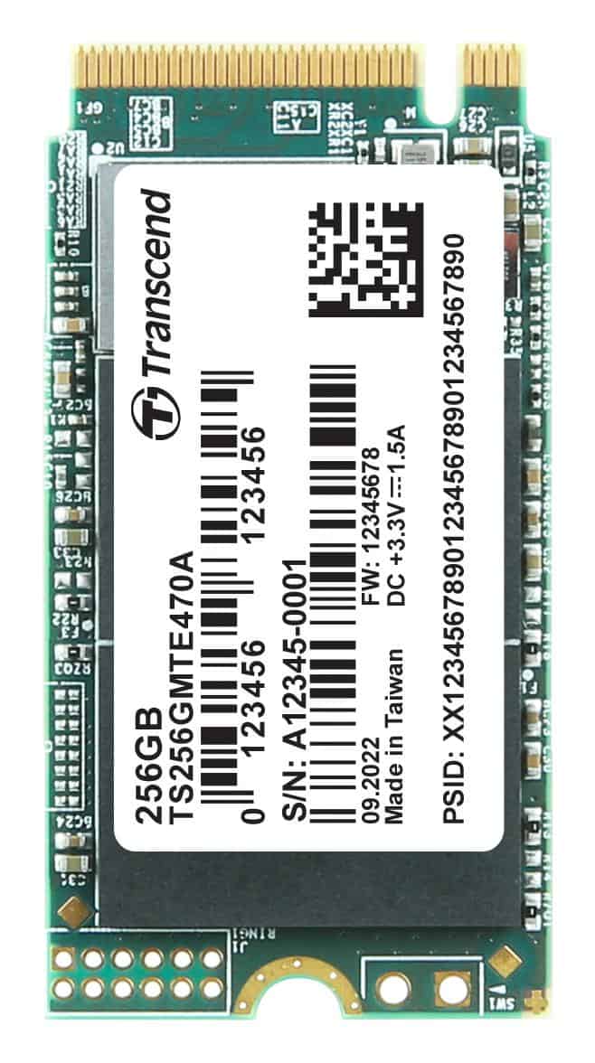 Transcend MTE470A 256GB SSD M.2 2242 (TS256GMTE470A) (TS256GMTE470A) thumbnail