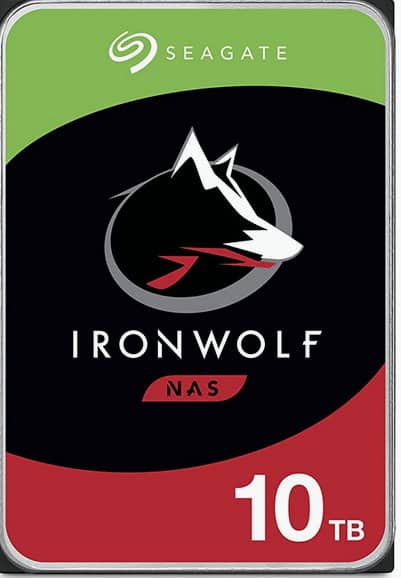 Seagate IronWolf ST10000VN000 interne harde schijf 10 TB 7200 RPM 256 MB 3.5" SATA III (ST10000VN000) thumbnail