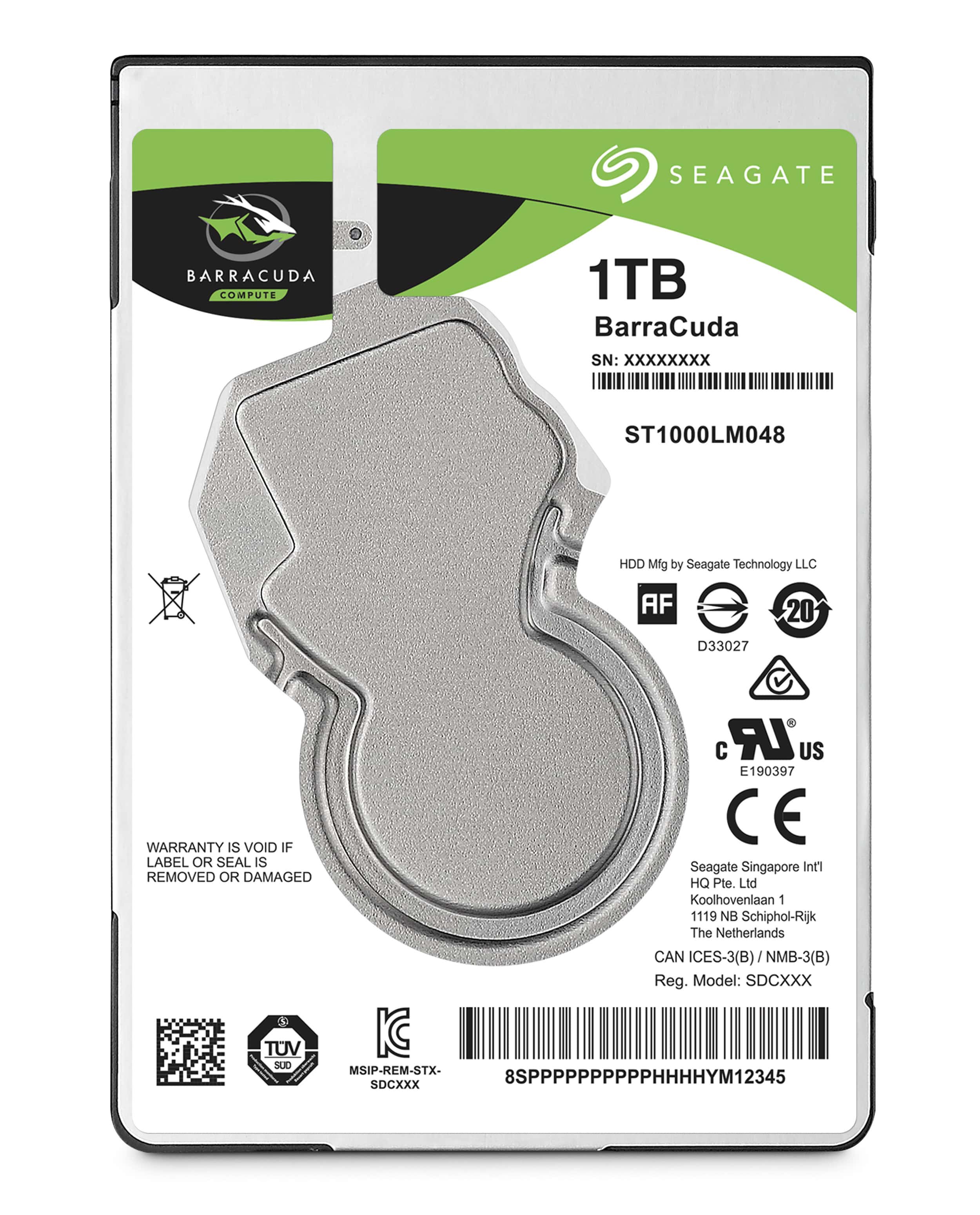 Seagate Barracuda 2.5 2.5 1 TB SATA III (ST1000LM048) thumbnail