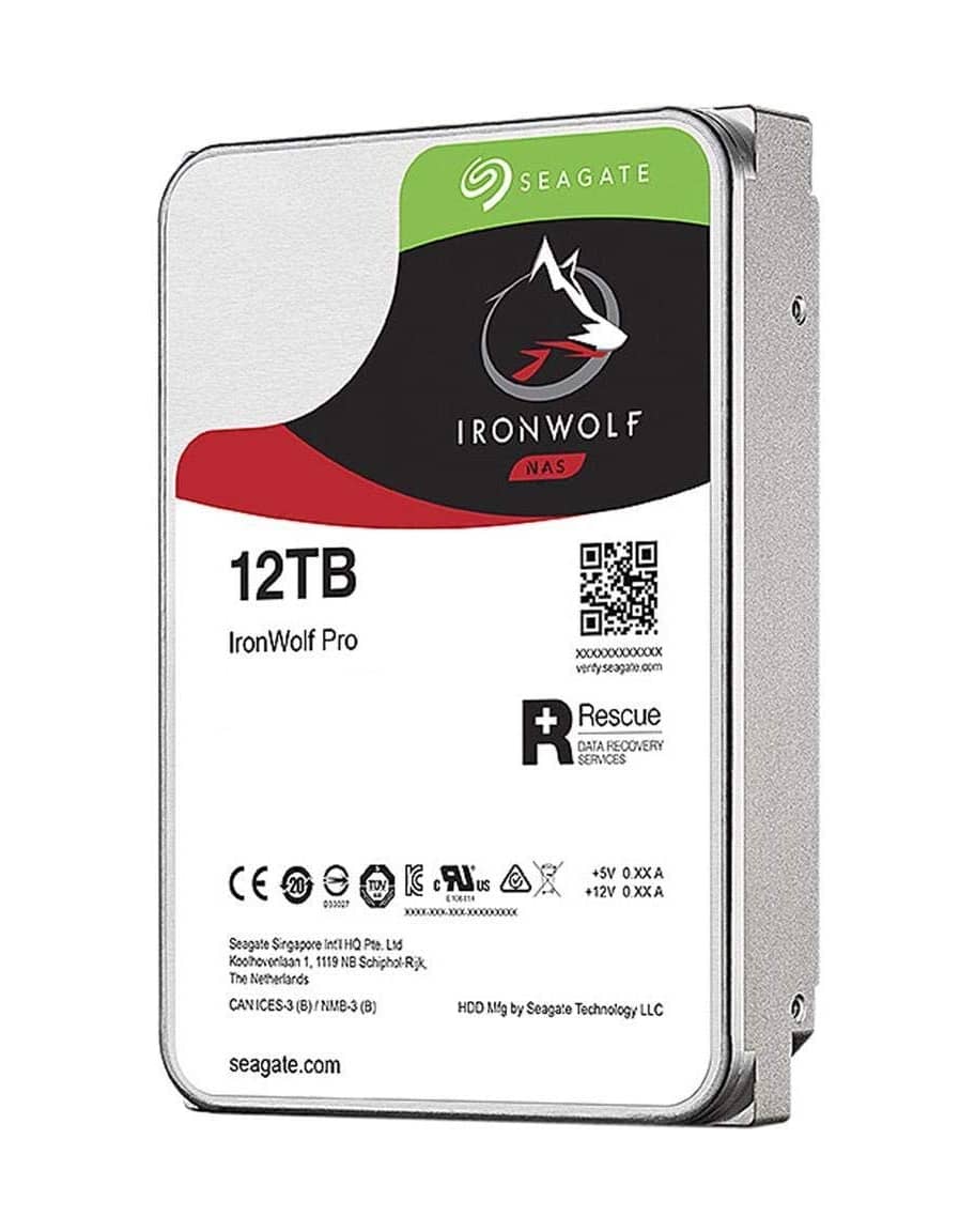 Seagate IronWolf Pro ST12000NEA008 interne harde schijf 3.5 12000 GB SATA III (ST12000NEA008) thumbnail