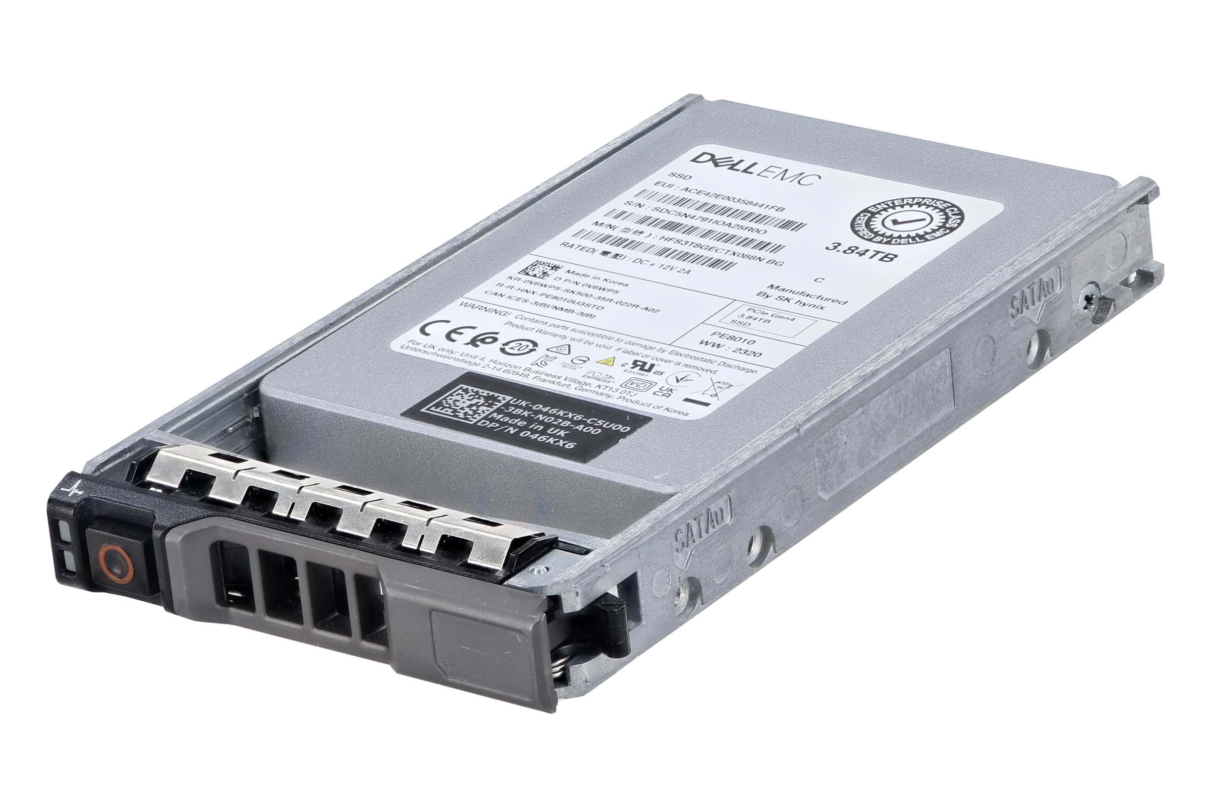 Dell 3.84TB SSD 2.5 NVMe PCI-e (V6WP5-RFB) thumbnail