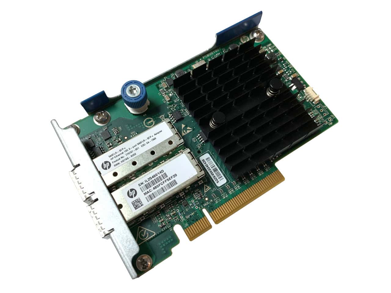 HP Ethernet 10Gb 2P 546FLR-SFP+Ad (779799-B21-RFB) thumbnail
