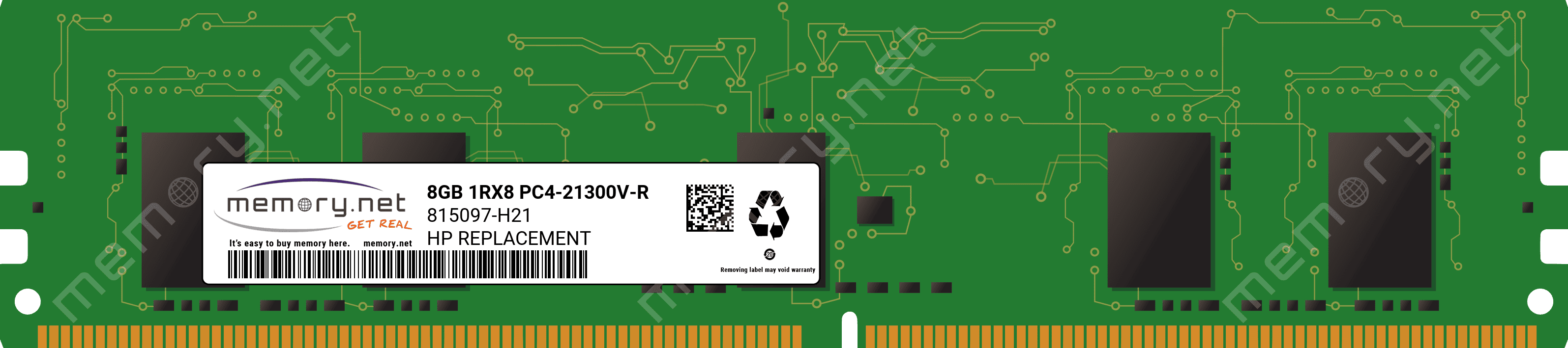 HP 815097-H21 memory module 8 GB (815097-H21-RFB) thumbnail