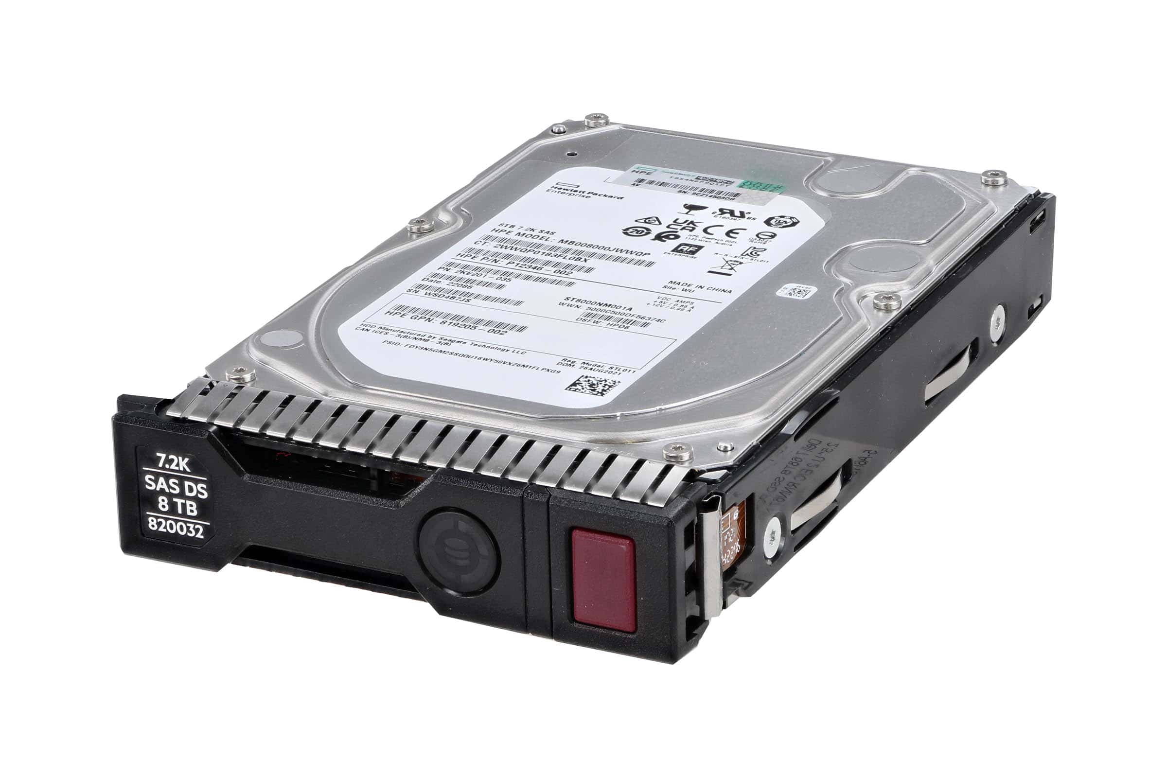 HP DRV HDD 8TB 12G 7.2K LFF SAS (820032-001-RFB) thumbnail