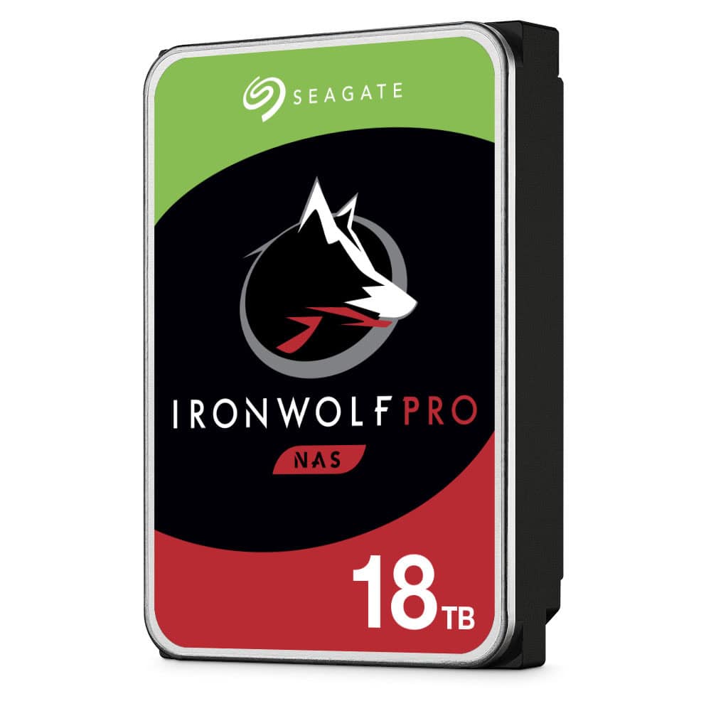 Seagate IronWolf Pro ST18000NE000 interne harde schijf 18 TB 7200 RPM 256 MB 3.5" SATA III (ST18000NE000) thumbnail