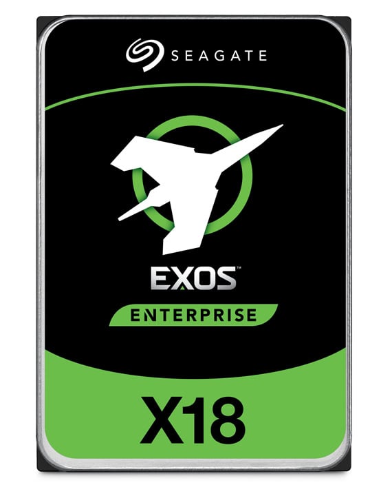 Seagate Exos X18 interne harde schijf 18 TB 7200 RPM 256 MB 3.5" SATA III (ST18000NM001J) thumbnail