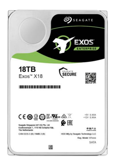 Seagate Enterprise ST18000NM004J interne harde schijf 18 TB 7200 RPM 256 MB 3.5" SAS (ST18000NM004J) thumbnail
