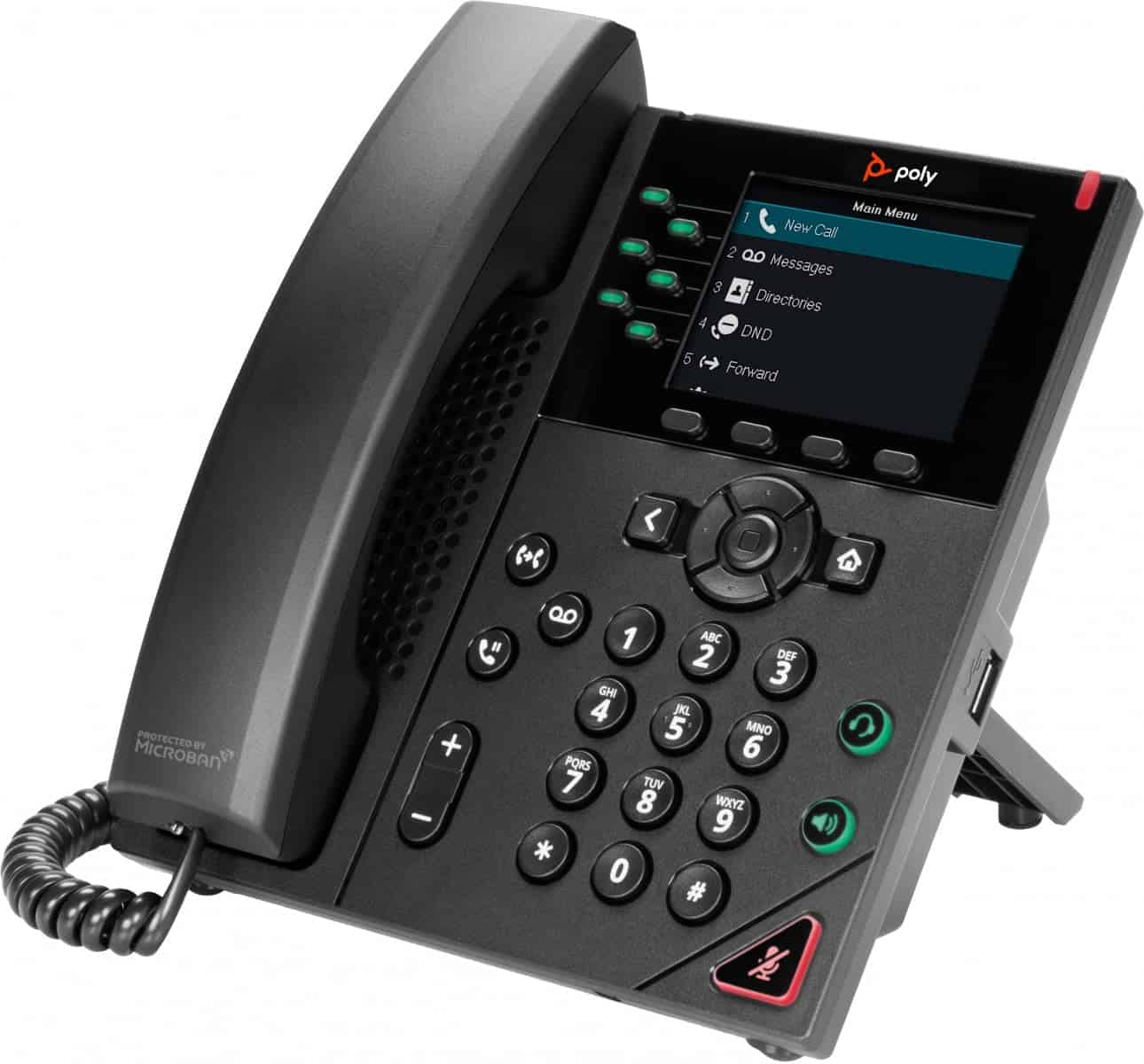 HP Poly VVX 350 6-Line IP Phone and GSA/TAA (89B71AA) thumbnail