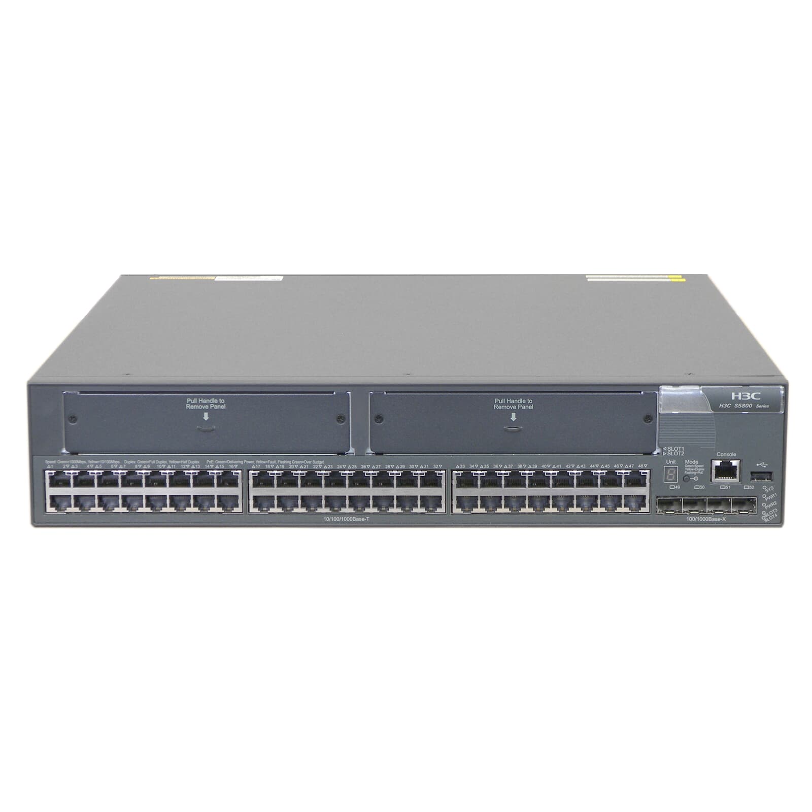 HP A5800-48G Switch with 2 Slo (JC101A-RFB) thumbnail