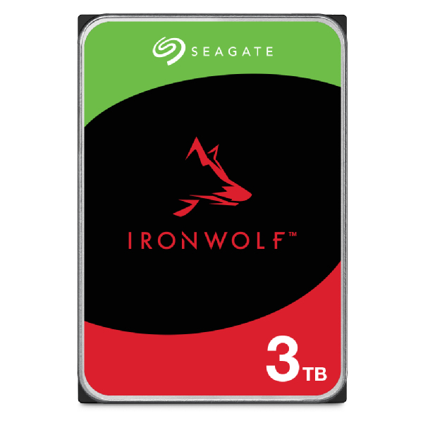 Seagate IronWolf ST3000VN006 interne harde schijf 3 TB 5400 RPM 256 MB 3.5" SATA III (ST3000VN006) thumbnail