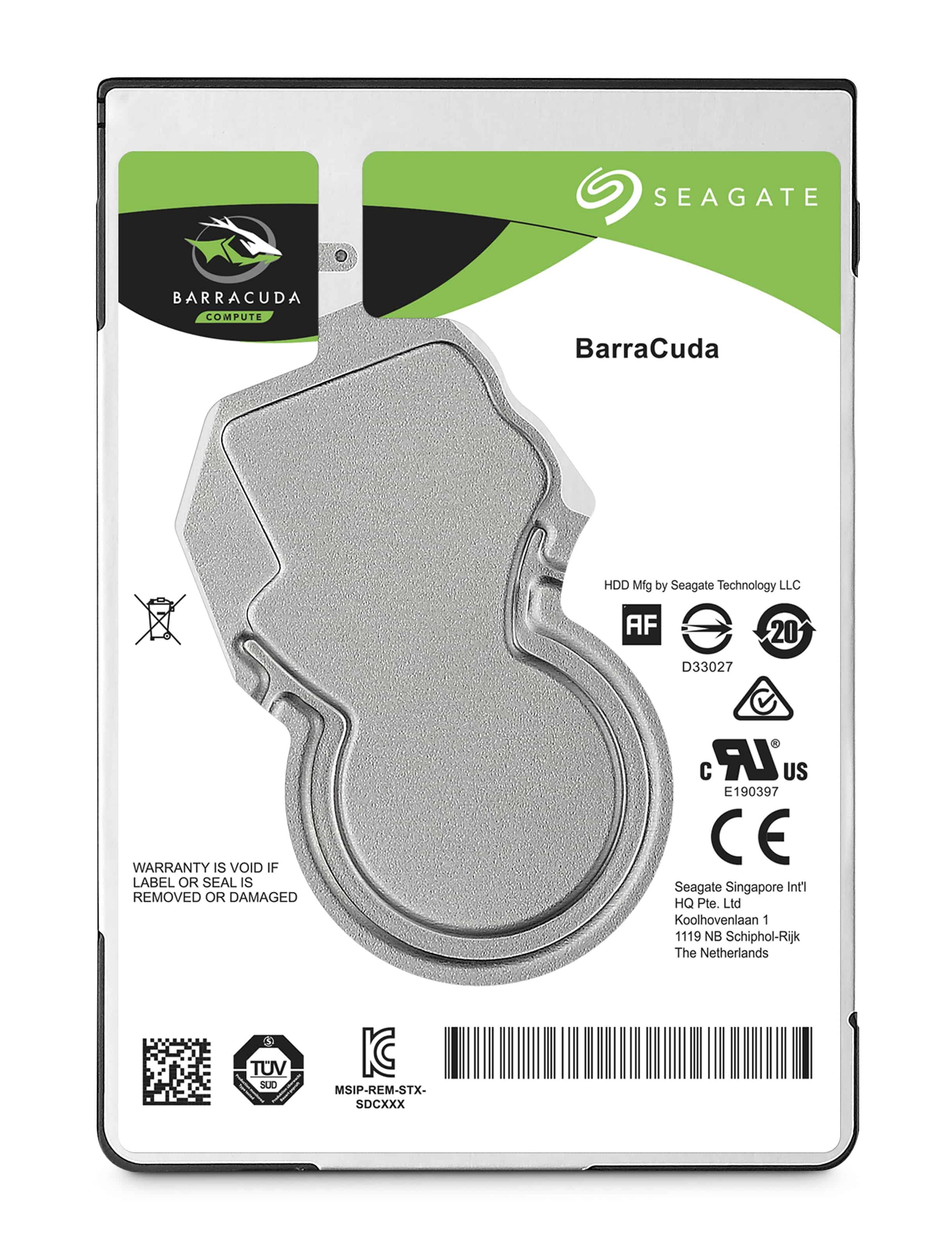 Seagate Barracuda ST4000LM024 interne harde schijf 2.5 4000 GB SATA III (ST4000LM024) thumbnail