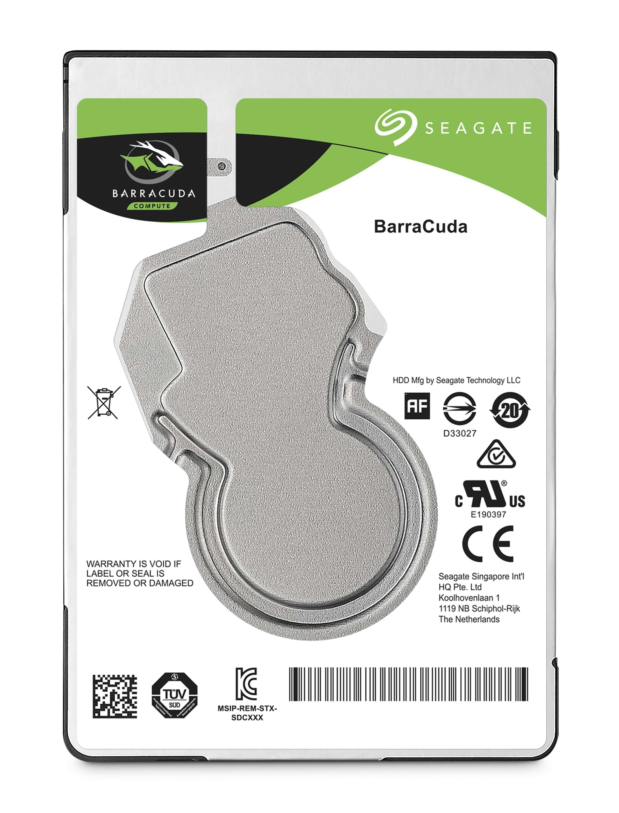 Seagate Barracuda ST5000LM000 interne harde schijf 5 TB 5400 RPM 128 MB 2.5" SATA III (ST5000LM000) thumbnail