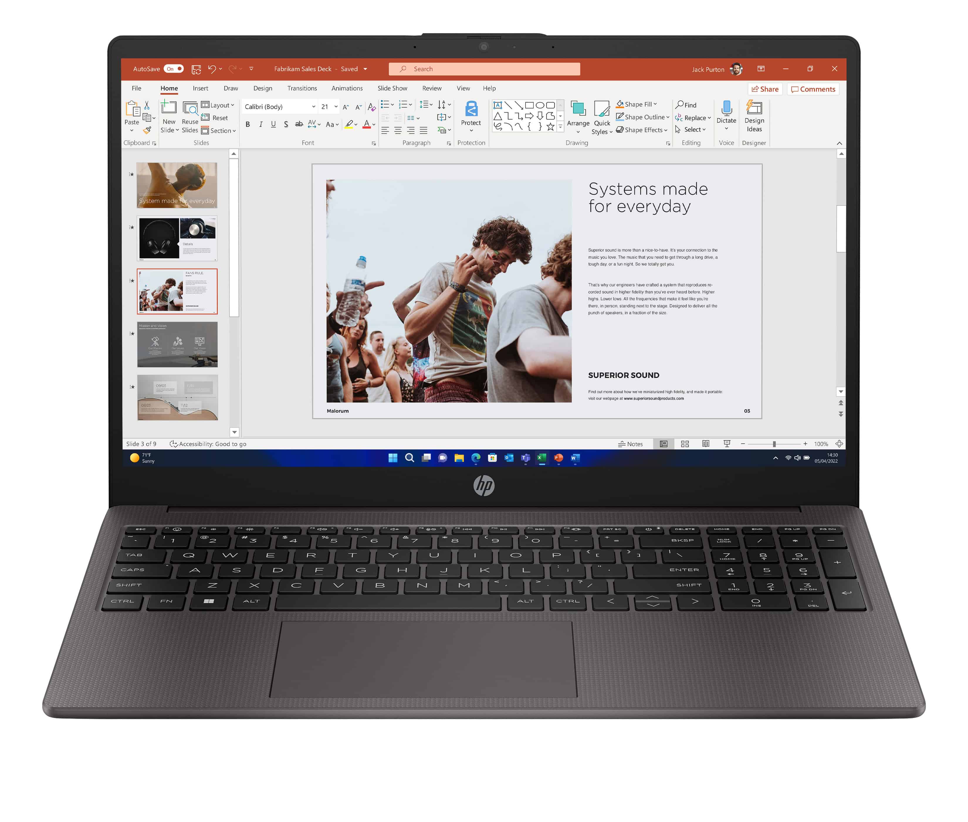 HP 250 G10 Intel® Core™ i5 i5-1334U Laptop 39,6 cm (15.6") Full HD 8 GB DDR4-SDRAM 256 GB SSD Wi-Fi 6 (802.11ax) Windows 11 Pro Zwart (967U9ET#ABH) thumbnail