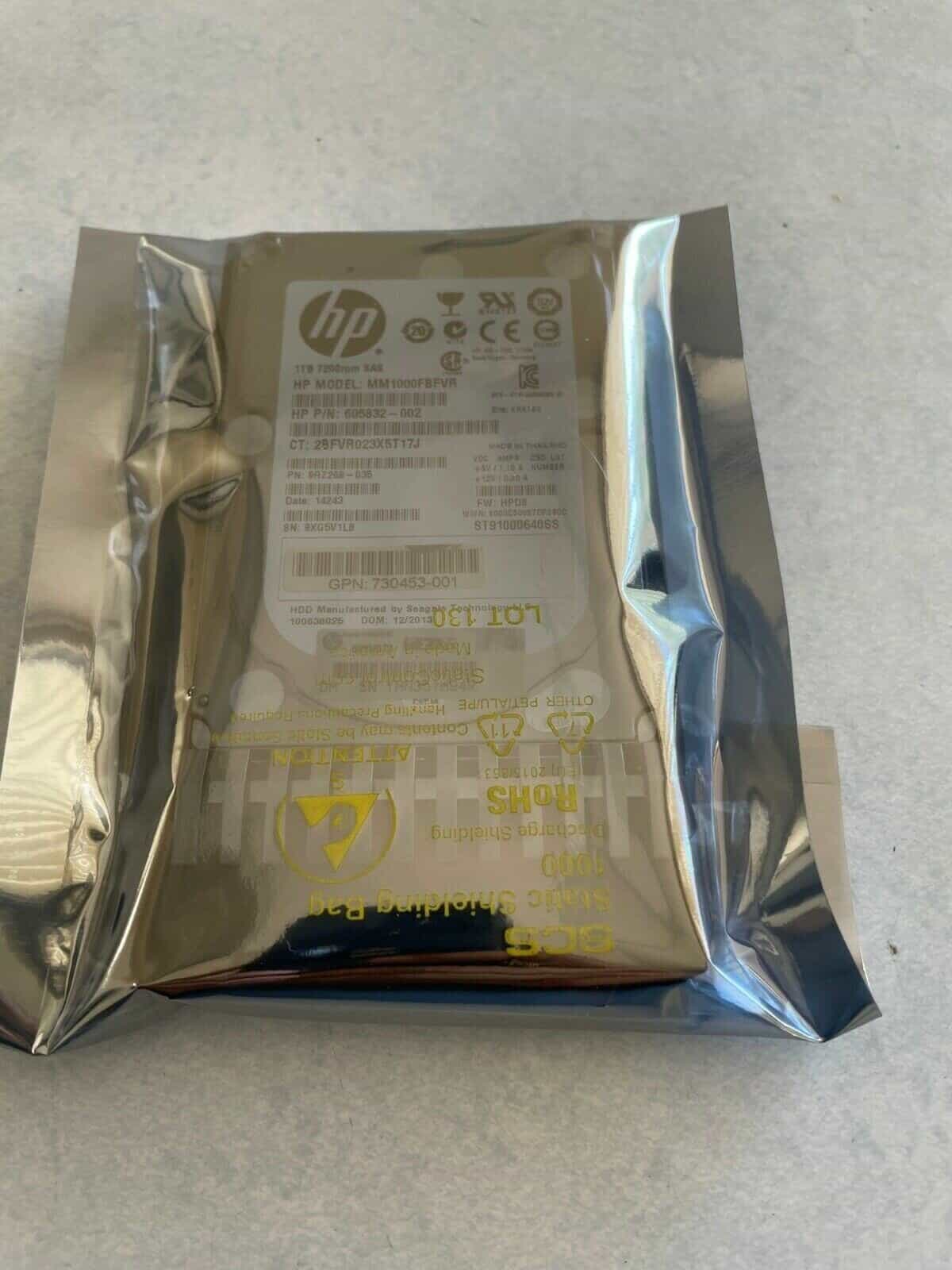 HP DRV HD 450GB 12G 15K 2.5 SAS (B9F31A) thumbnail