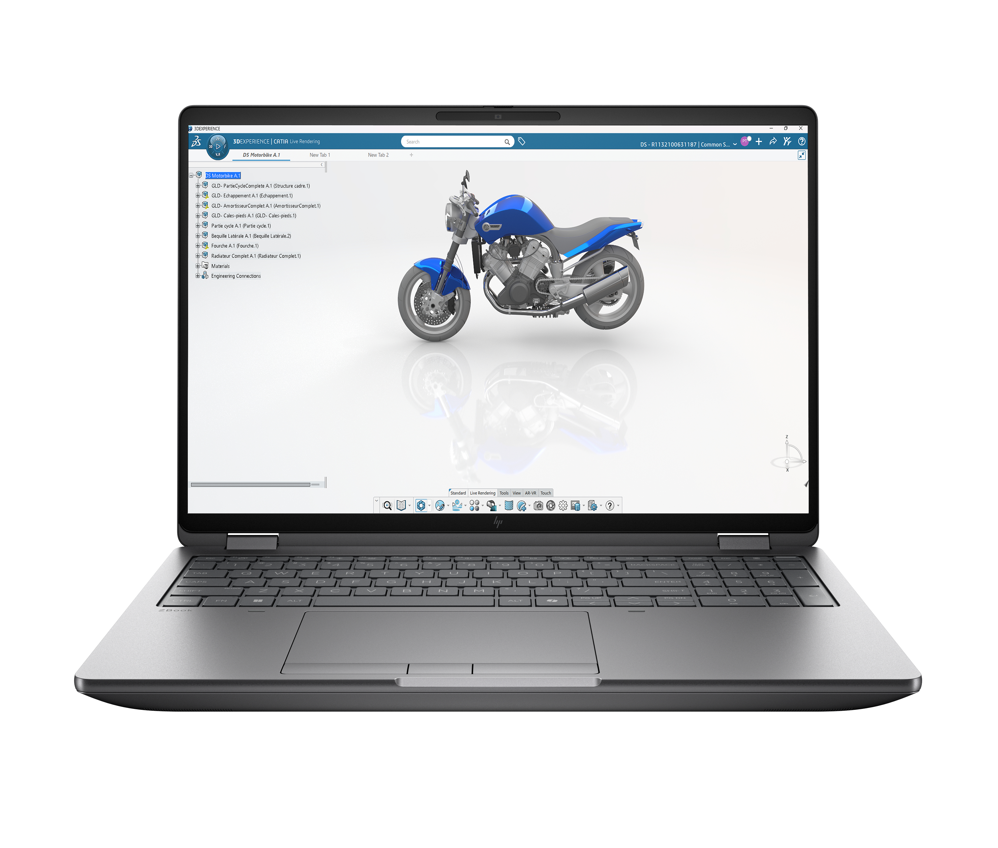 HP ZBG1i16 U9 285HX 16 64GB/1T PC Intel Intel Core Ultra 9 40,6 cm (16") WQXGA DDR5-SDRAM 1 TB SSD NVIDIA RTX PRO 4000 Blackwell Wi-Fi 7 (802.11be) Windows 11 Pro AI Workstation, AI PC Zilver (CV7G6EA#ABH) thumbnail