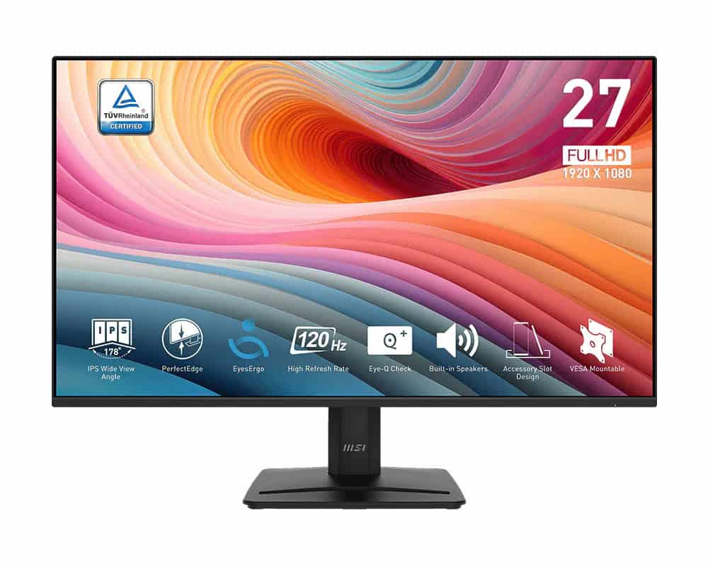 MSI PRO MP275 E14L 27 FHD IPS-Monitor 144 Hz 4 ms HDMI VGA Schwarz (9S6-3PF0CM-003) (9S6-3PF0CM-003) thumbnail