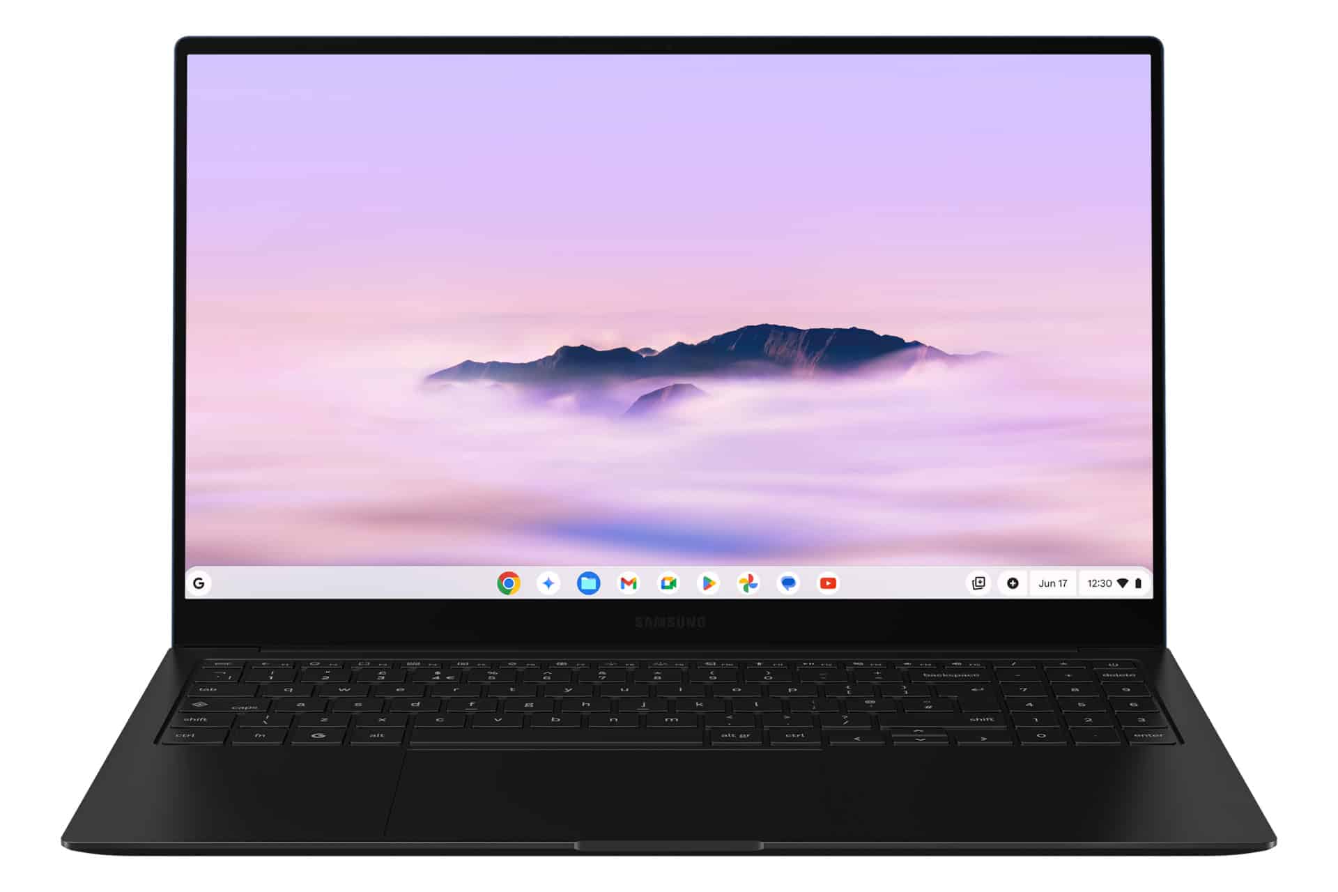 Samsung Galaxy Chromebook XE550XGA-KC1UK laptop Intel Core 3 100U 39,6 cm (15.6") Full HD 8 GB LPDDR5x-SDRAM 256 GB eUFS Wi-Fi 6E (802.11ax) ChromeOS Blauw (XE550XGA-KC1UK) thumbnail