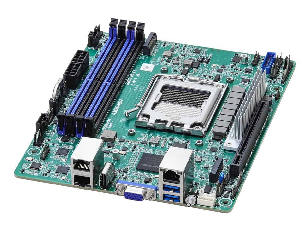ASRock W880D4ID-2Q, 1xSKT, LGA 1851, Intel Core Ultra Deskop, W880, SATA, NVMe, 2xM.2, 2x25GbE, IPMI (W880D4ID-2Q) thumbnail