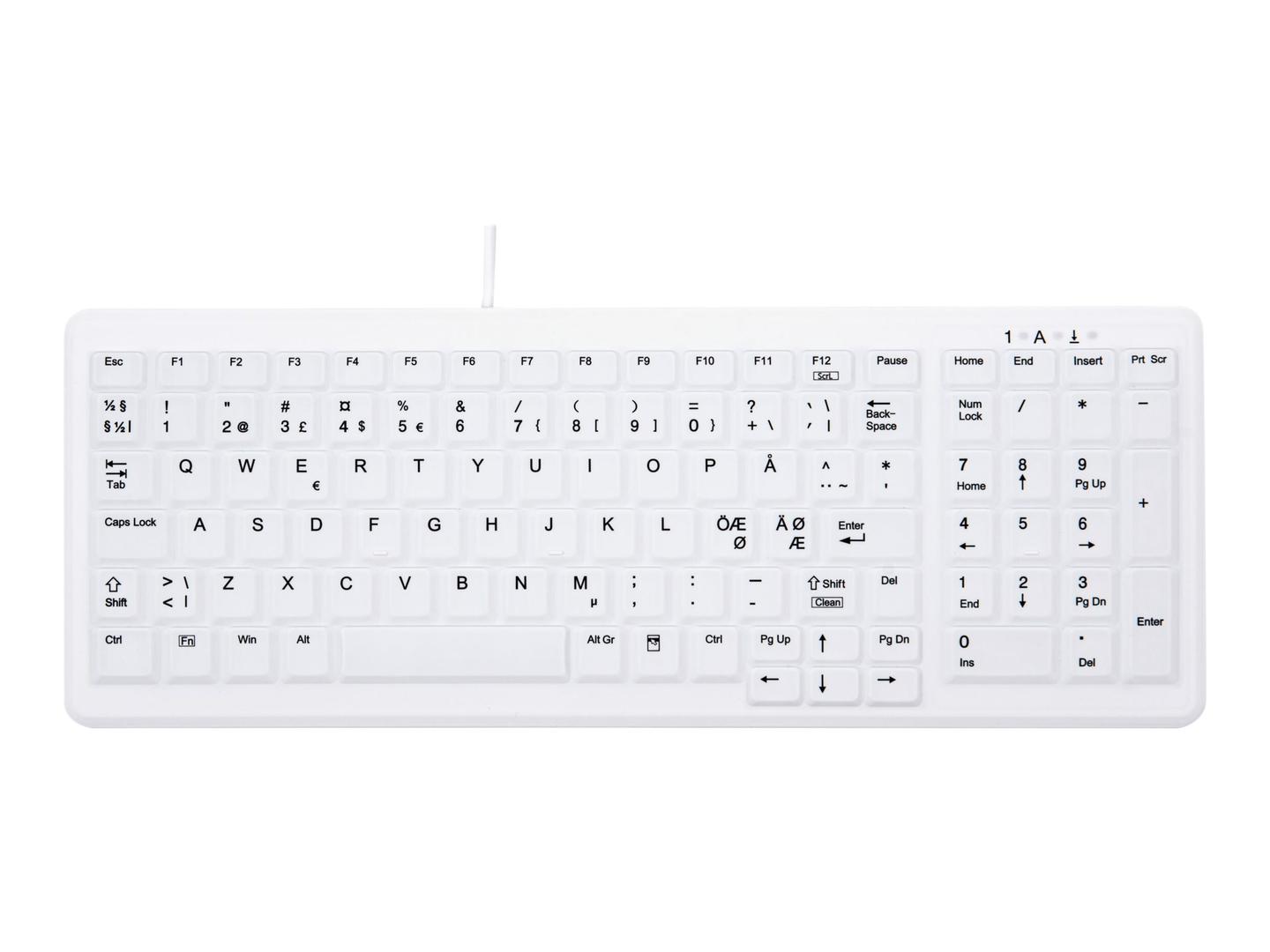 Cherry AK-C7000 MEDICAL CORDED KB BL (AK-C7000F-U1-B/NOR) thumbnail