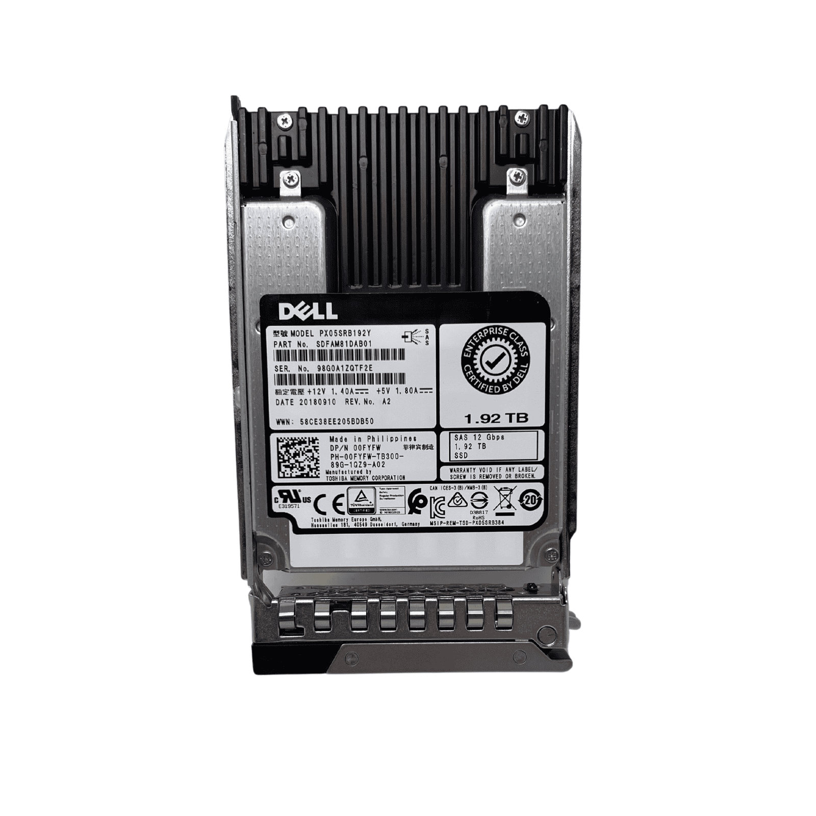 Dell Xeon Gold 6226 12C 2.7GHz (0F1WHY-RFB) thumbnail