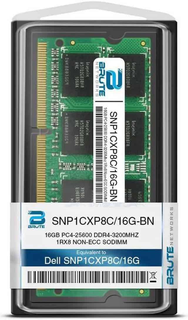 DELL AB371022 geheugenmodule 16 GB 1 x 16 GB DDR4 260-pin SO-DIMM (SNP1CXP8C/16G) thumbnail