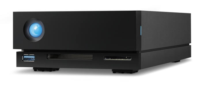 LaCie 1big Dock externe harde schijf 10000 GB Zwart (STHS10000800) thumbnail