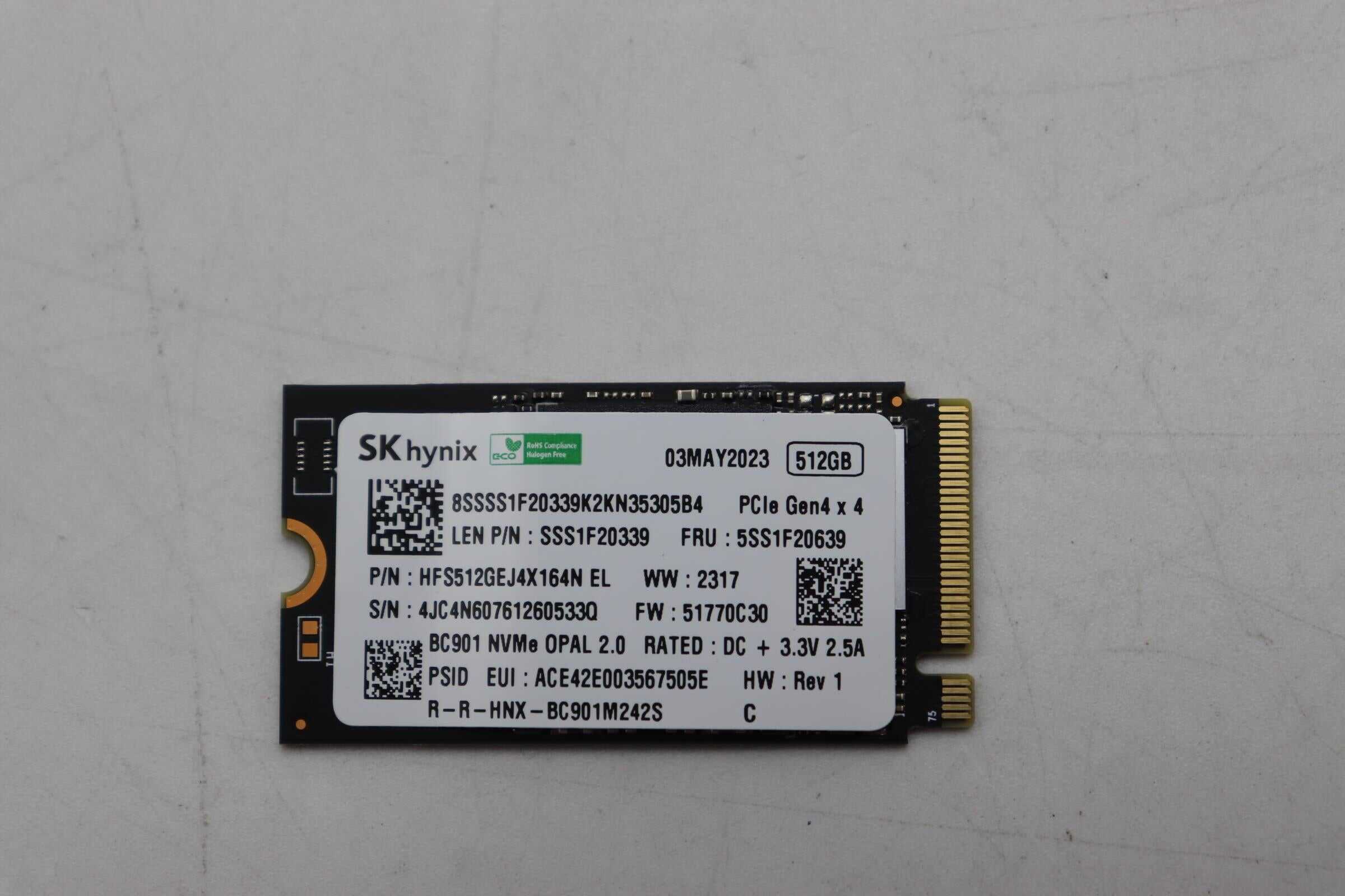 Lenovo SsdAsm (5SS1F20639) (5SS1F20639) thumbnail