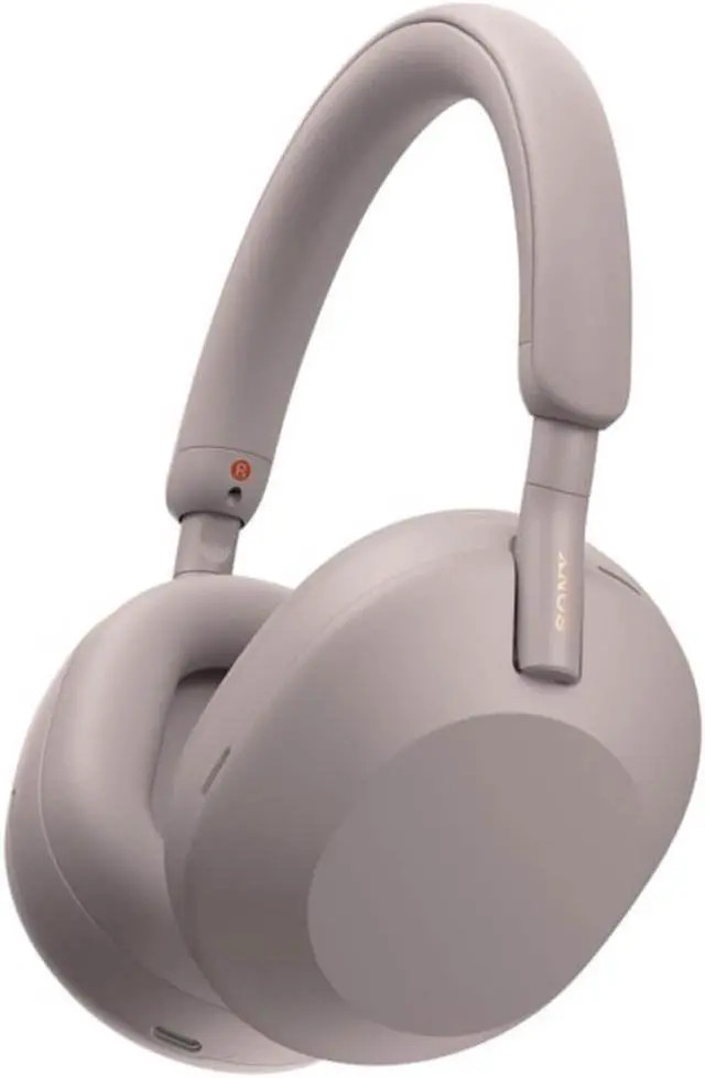 Sony WH-1000XM5 Over-Ear Headphones, Red (WH1000XM5P) thumbnail