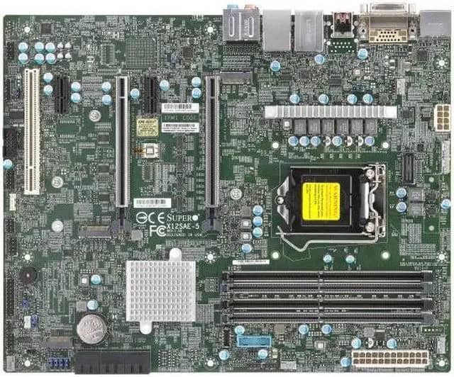 Super Micro Supermicro MBD-X12SAE-B motherboard Intel W480 LGA1200 ATX (MBD-X12SAE-B) thumbnail