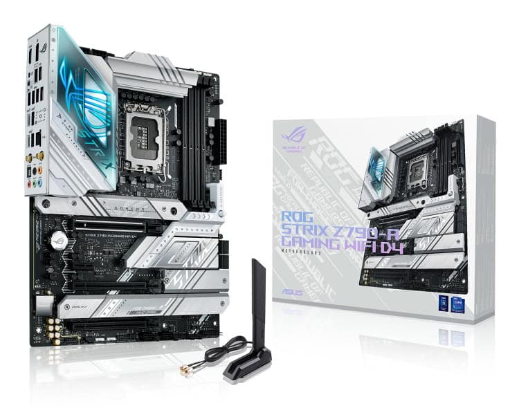 ASUS ROG STRIX Z790-A GAMING WIFI D4 Intel Z790 LGA 1700 ATX (90MB1CN0-M0EAY0) thumbnail