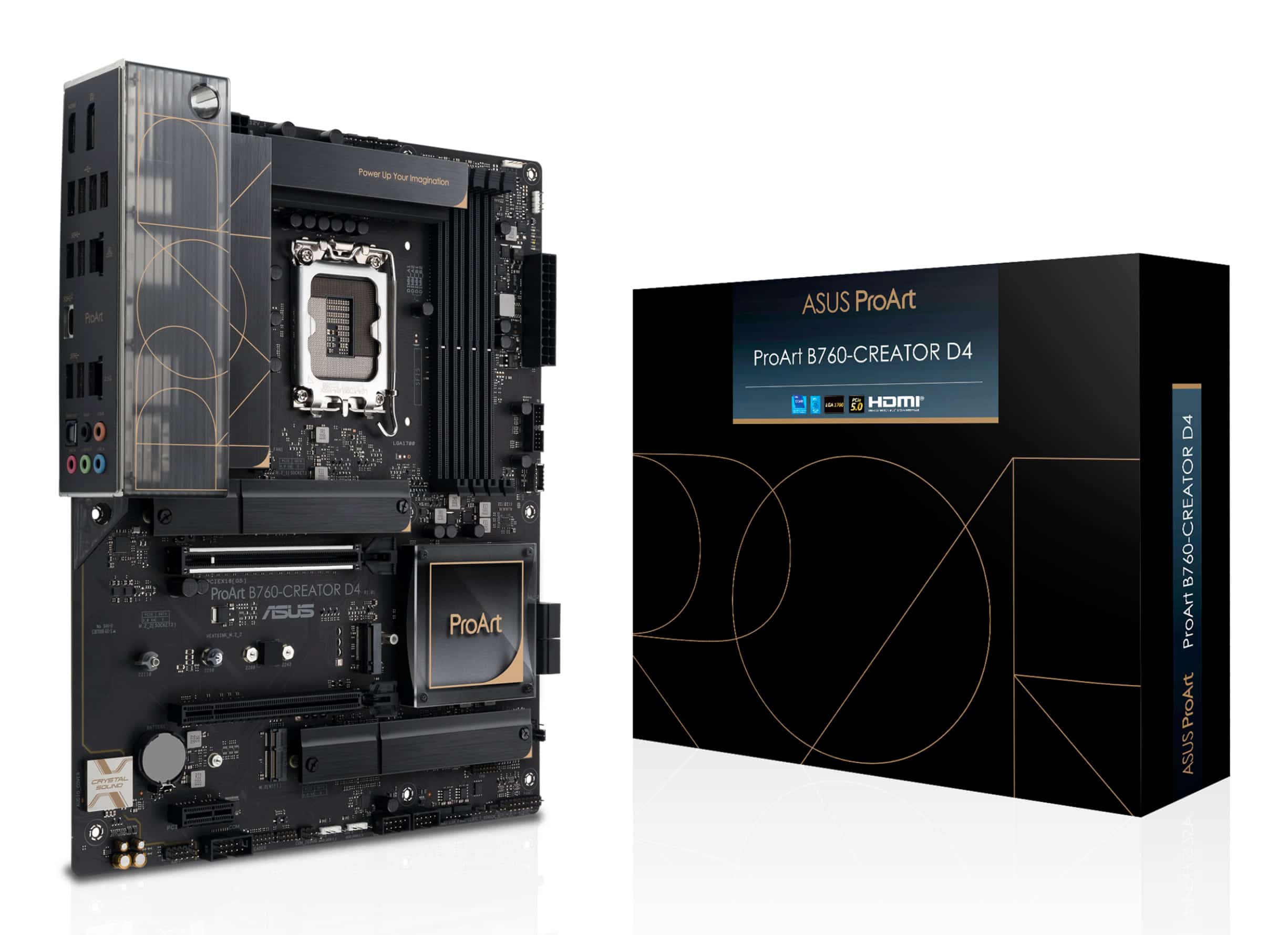 ASUS PROART B760-CREATOR D4 Intel B760 LGA 1700 ATX (90MB1DU0-M0EAY0) thumbnail
