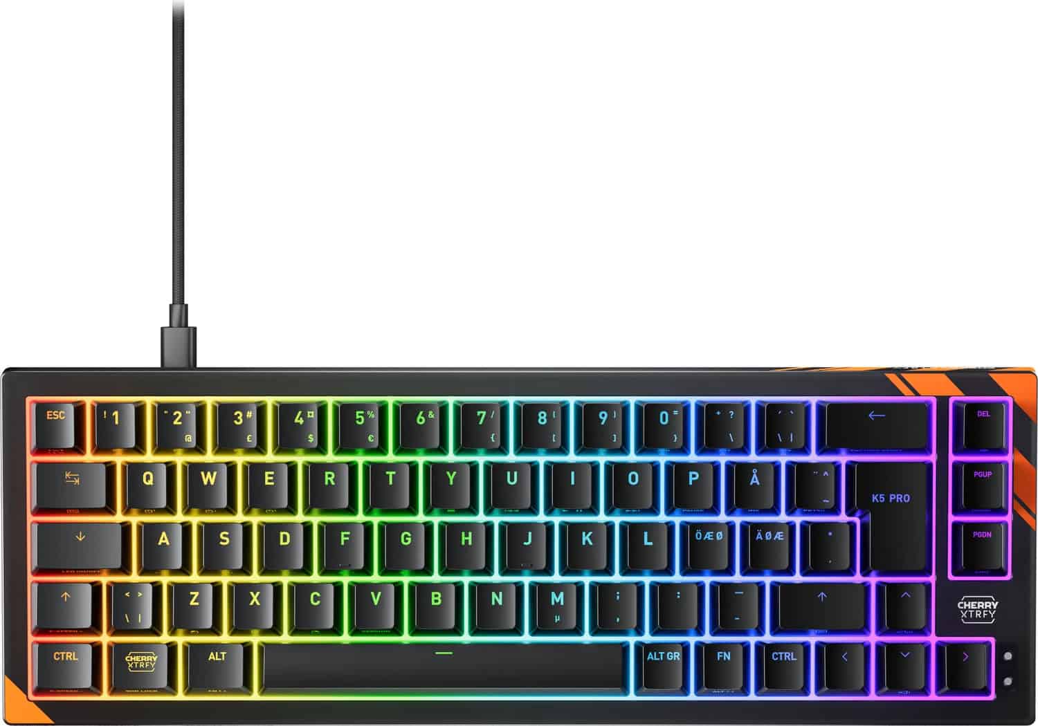 Cherry K5 PRO TMR Magnetic Switch Gaming Keyboa (G8E-24200LACADE-0) thumbnail