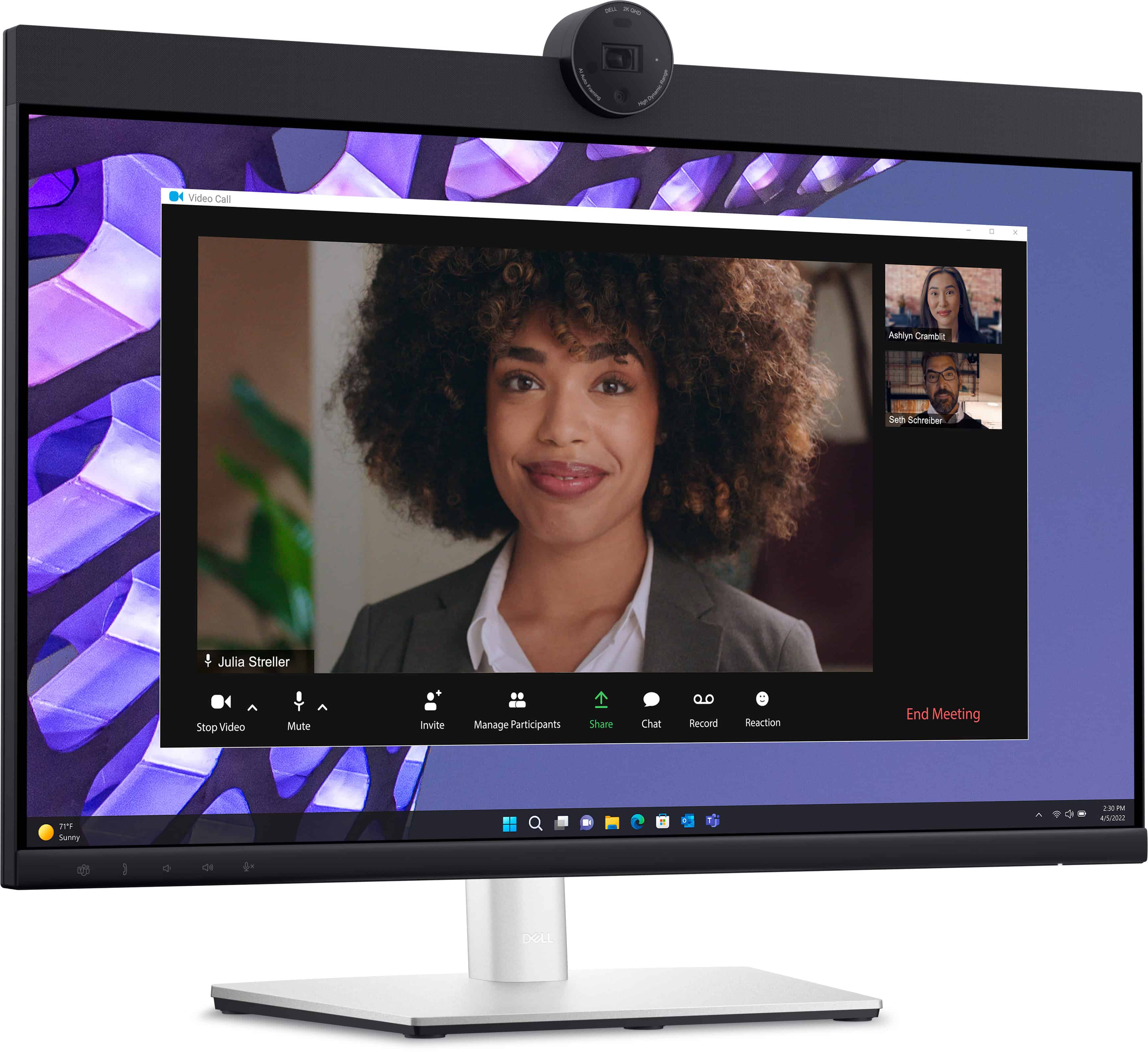 Dell 24 - P Series P2424HEB FHD 24 - Video Conferencing Monitor (Damaged Box) (DELLP2424HEB-OUTLET-FS-DB) thumbnail