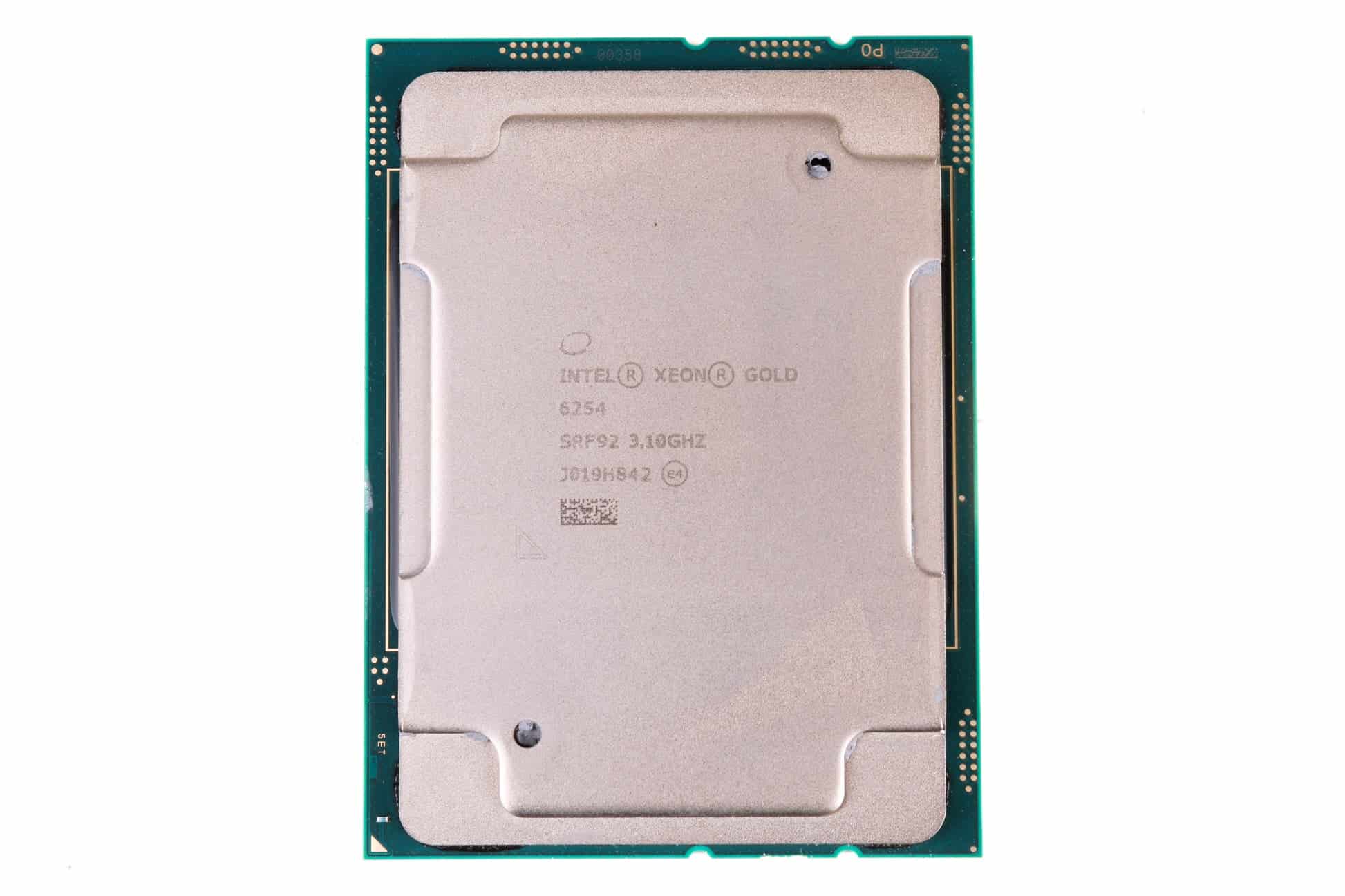 INTEL XEON 18 CORE CPU GOLD 6254 24.75MB 3.10GHZ 200W (2933) (SRF92) thumbnail