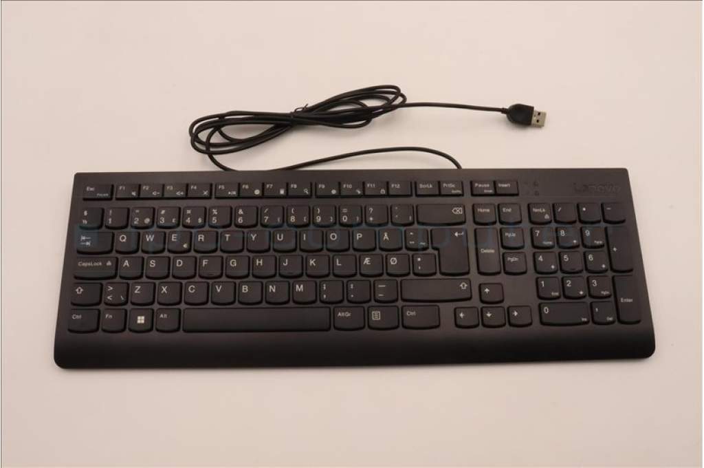 Lenovo USB Keyboard Slim - DK (5D50U84443) thumbnail