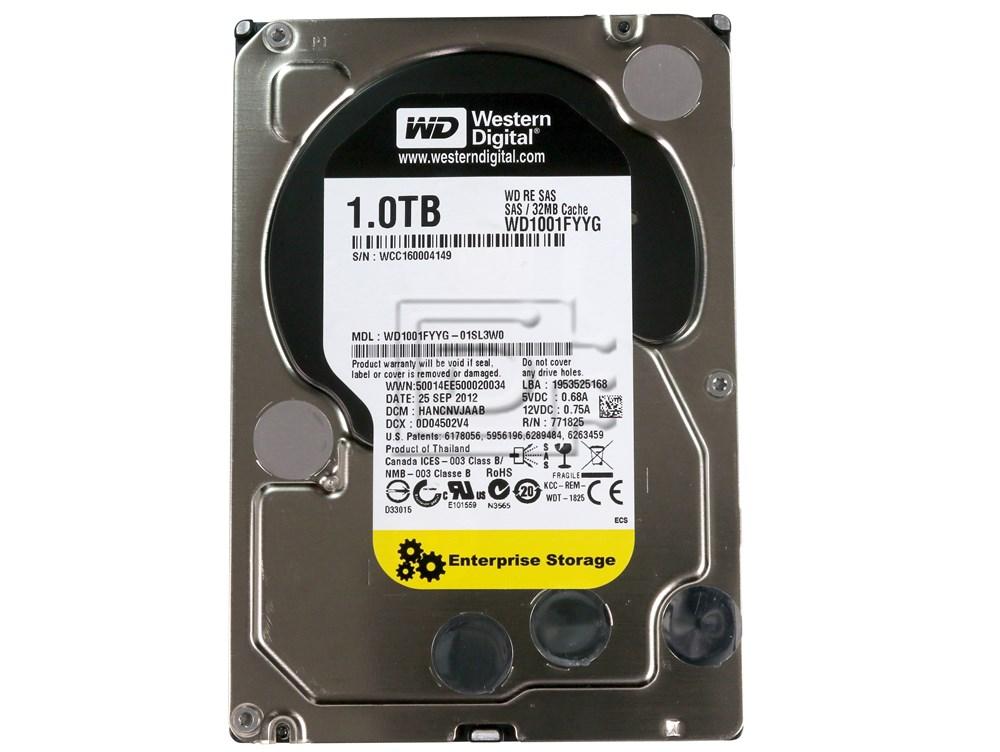 Western Digital 1TB SAS WD1001FYYG 3,5 (WD1001FYYG-FR) (WD1001FYYG-FR) thumbnail