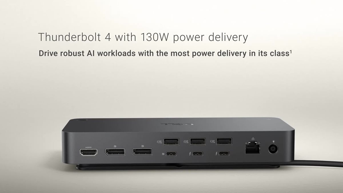 Dell Pro Thunderbolt 4 Smart Dock (DELL-SD25TB4-RFB) thumbnail