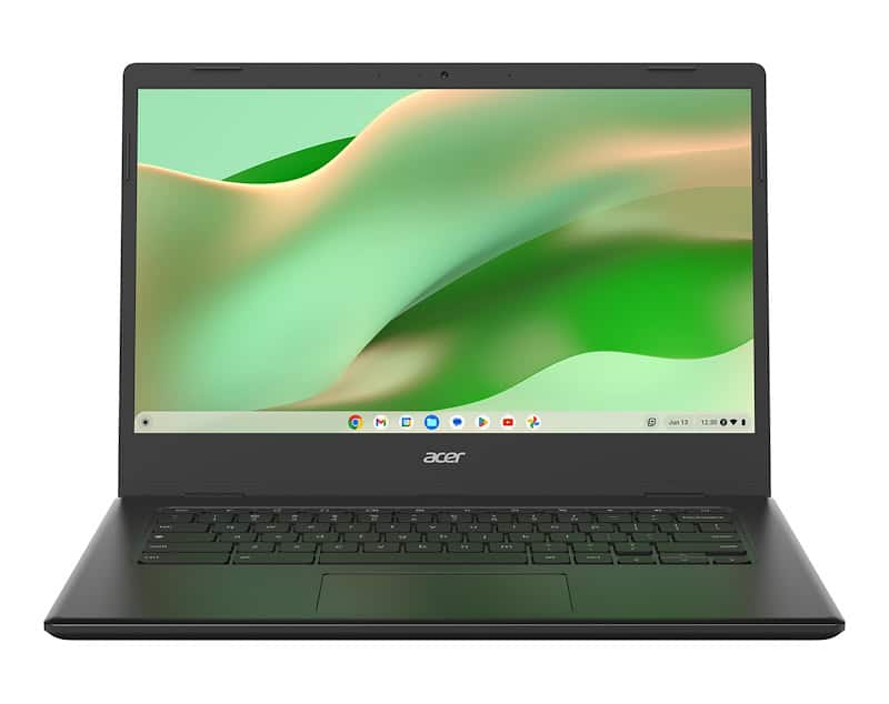 Acer Chromebook CBOA314-1H-C6NG Intel® Celeron® N N4500 35,6 cm (14") Full HD 4 GB LPDDR4x-SDRAM 128 GB eMMC Wi-Fi 5 (802.11ac) ChromeOS US International Zwart (NX.J3AEH.005) thumbnail