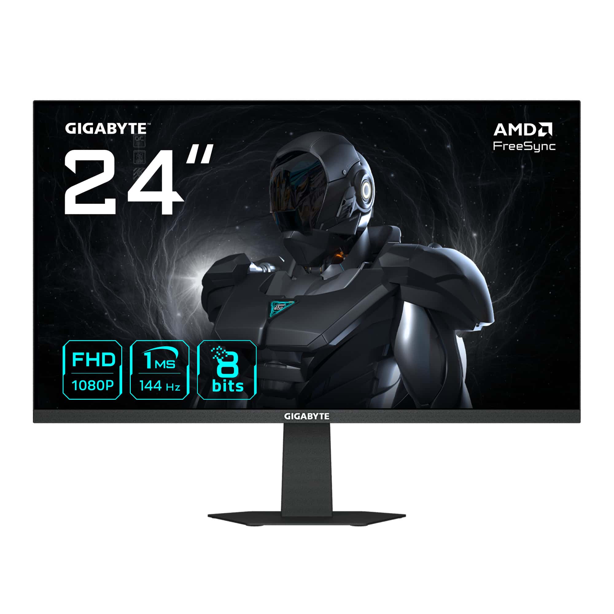 GIGABYTE GS24F14 computer monitor 60,5 cm (23.8") 1920 x 1080 Pixels Full HD LED Zwart (GS24F14) thumbnail