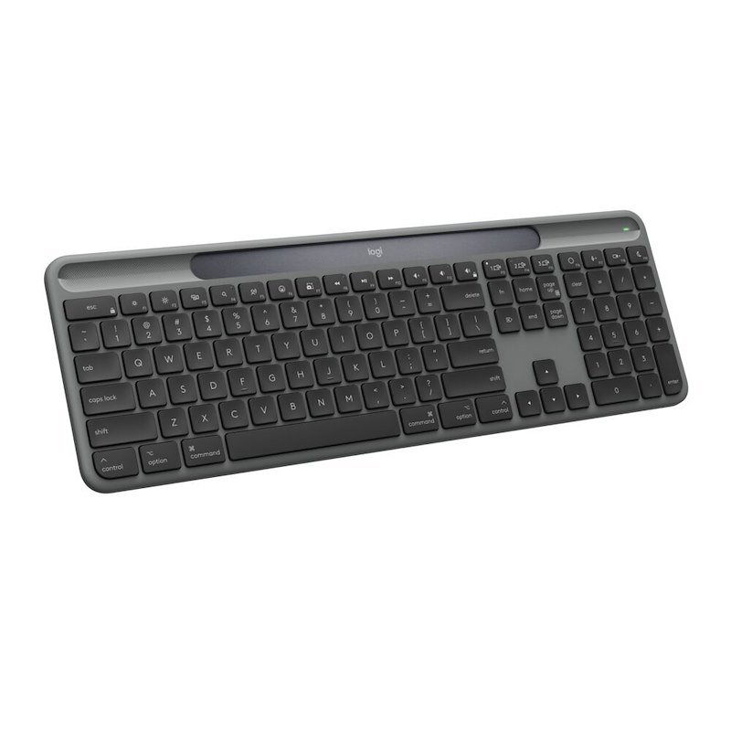 Logitech Signature Slim Solar+ K980 Kabellose Solar-Tastatur QWERTY Italienisch Graphit (920-013761) thumbnail