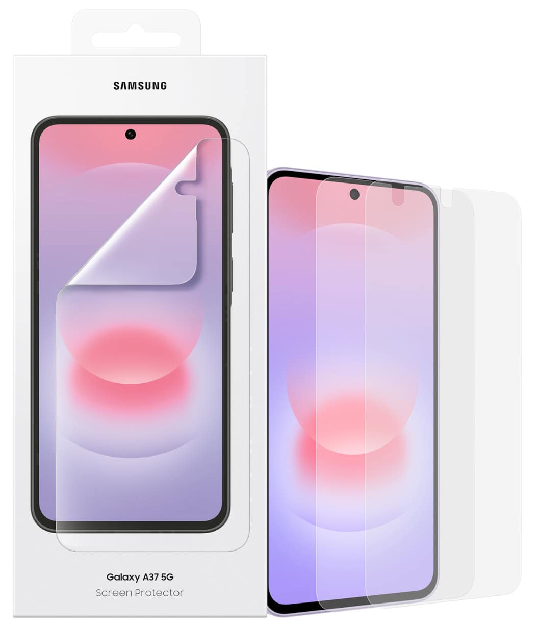 Samsung EF-UA376CTEGWW scherm- & rugbeschermer voor mobiele telefoons Doorzichtige schermbeschermer 2 stuk(s) (EF-UA376CTEGWW) thumbnail