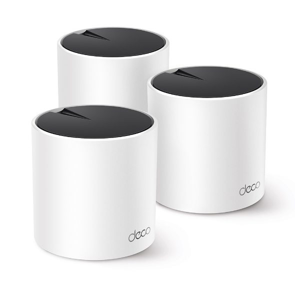 TP-Link DECO X55 (3-Pack) Dual-band (2.4 GHz / 5 GHz) Wi-Fi 6 (802.11ax) Wit Intern (DECO X55) thumbnail