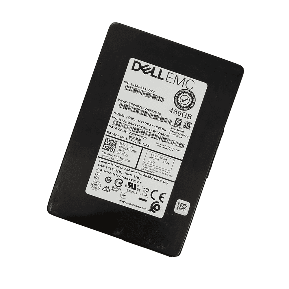 Dell 480GB SATA 2.5 Read (KCT7J) thumbnail