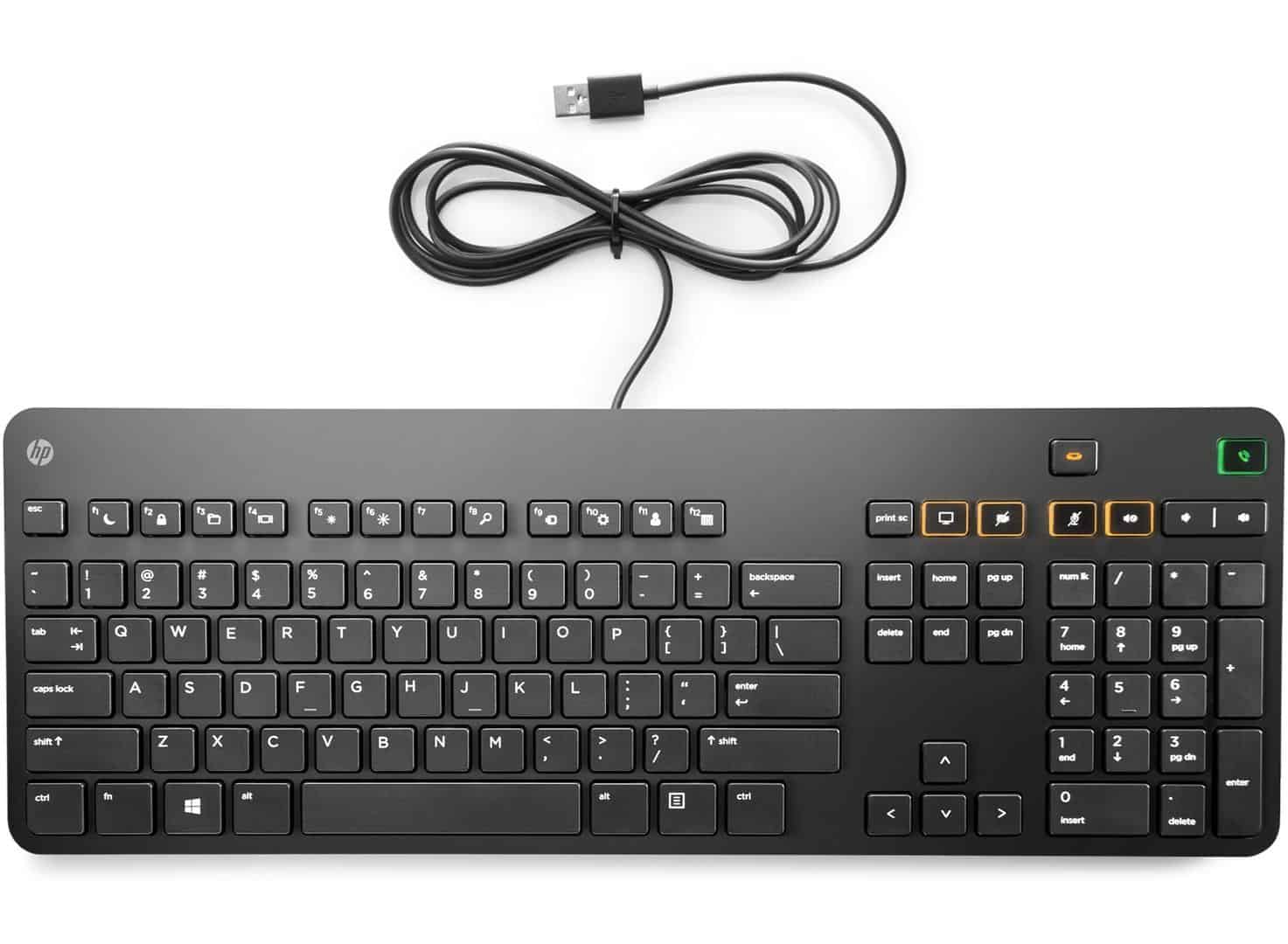 HP SPS-HP Conferencing Keyboard INTL (802544-L31) thumbnail