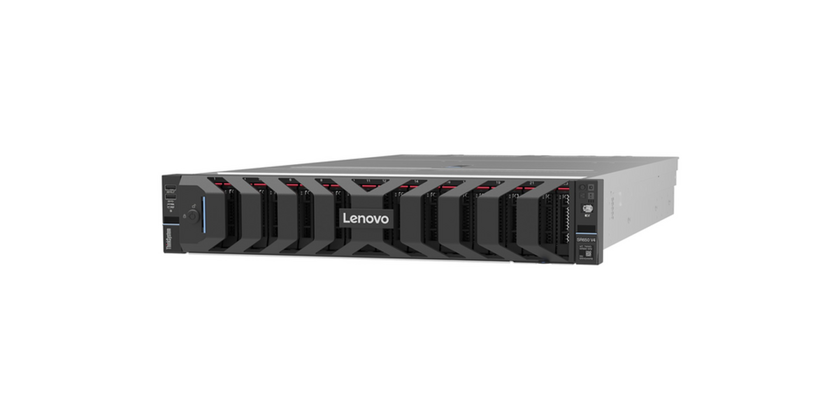 Lenovo ThinkSystem SR650 V4 Server Rack (2U) Intel Xeon 6 3,5 GHz 32 GB DDR5-SDRAM 1300 W (7DGDA00PEA) thumbnail