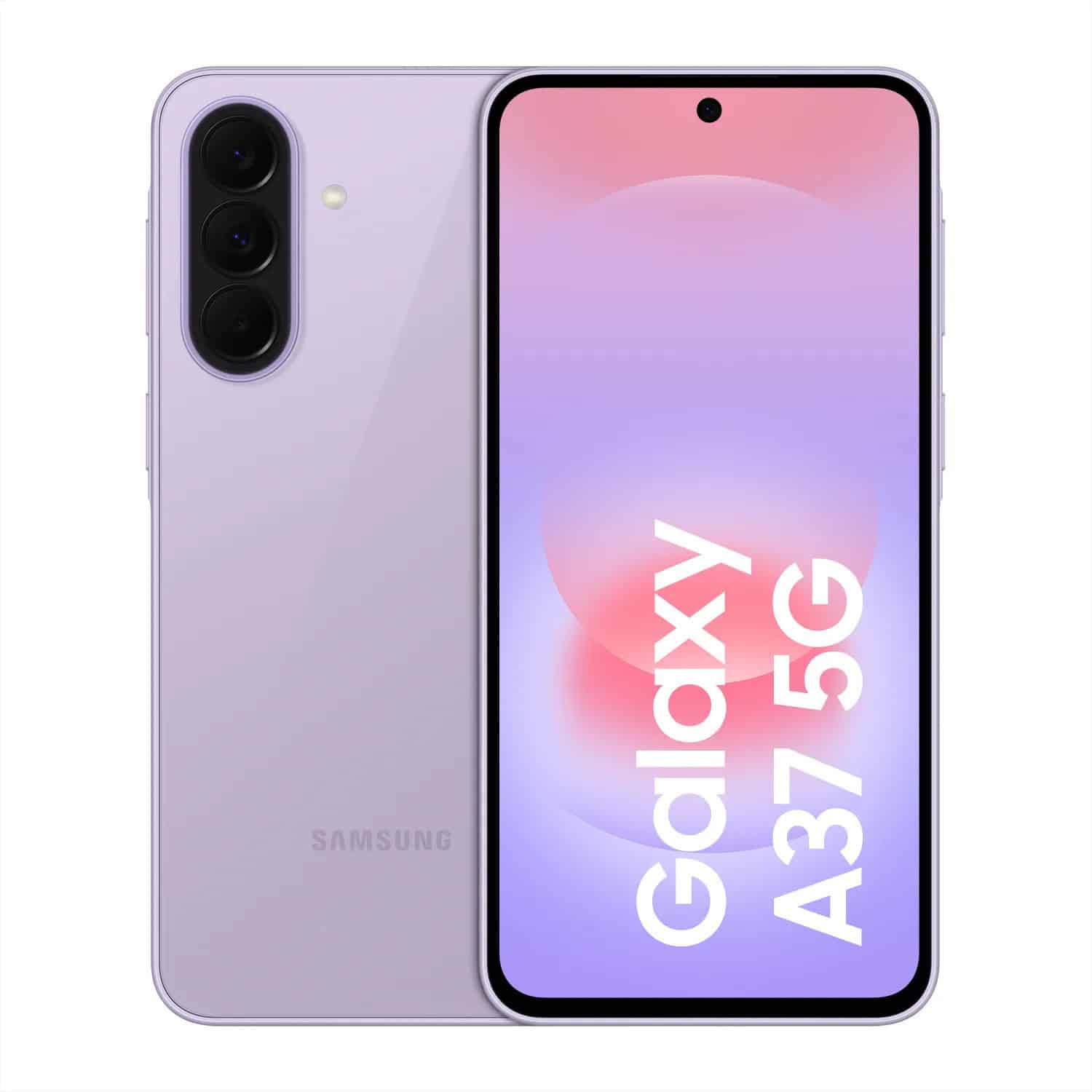 Samsung Galaxy A37 5G 17 cm (6.7") Dual SIM Android 16.0 USB Type-C 8 GB 256 GB 5000 mAh Lavendel (SM-A376BLVGEUE) thumbnail