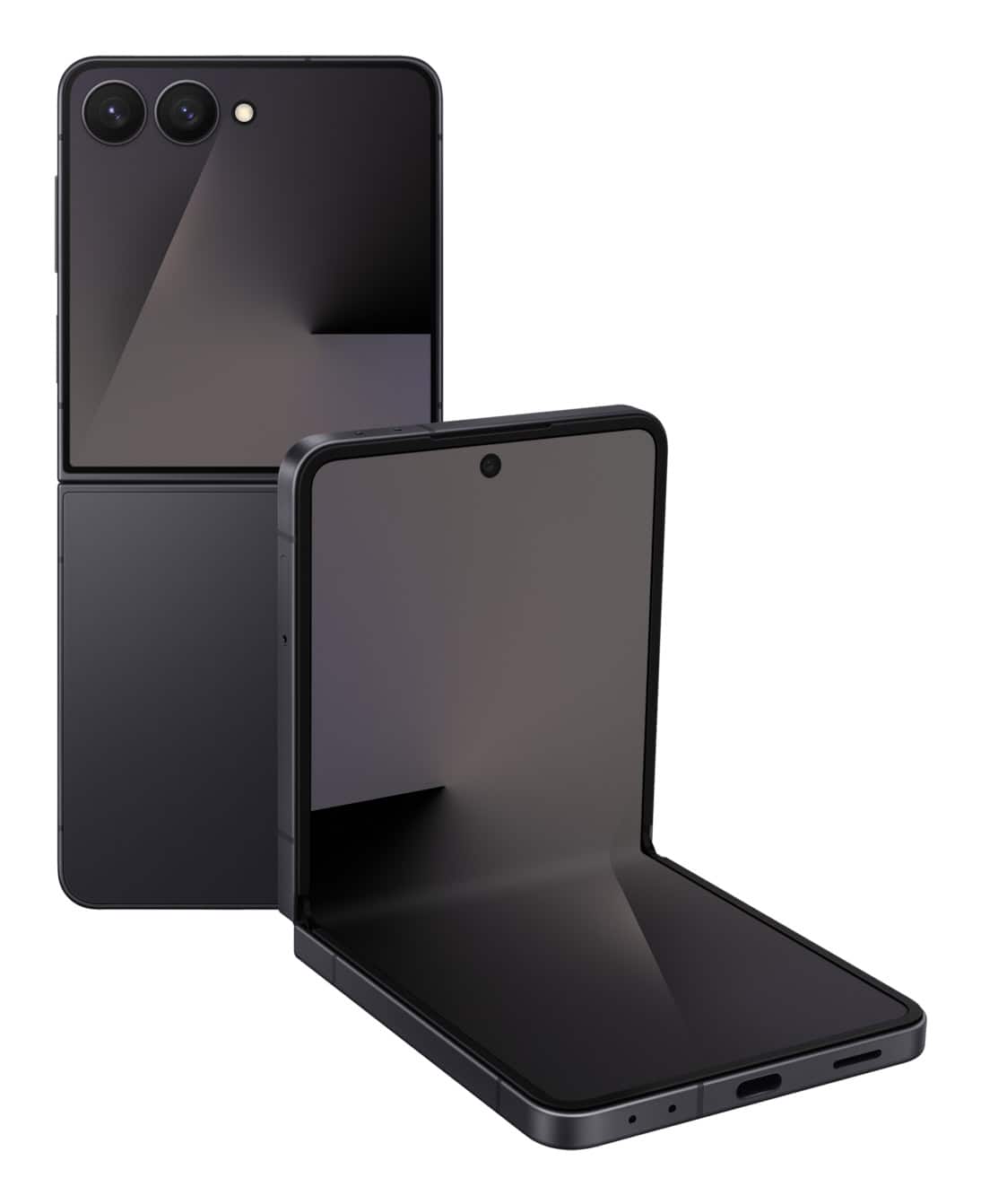 Samsung Galaxy Z Flip 7 Enterprise Edition 17,5 cm (6.9") Dual SIM Android 16.0 5G USB Type-C 12 GB 256 GB 4300 mAh Zwart (SM-F766BZKGEEE) thumbnail