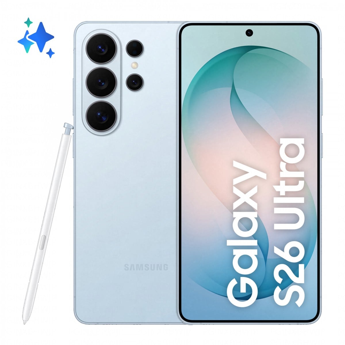 Samsung Galaxy S26 Ultra 17,5 cm (6.9") Dual SIM Android 16.0 5G USB Type-C 16 GB 1 TB 5000 mAh Blauw (SM-S948BLBHEUE) thumbnail