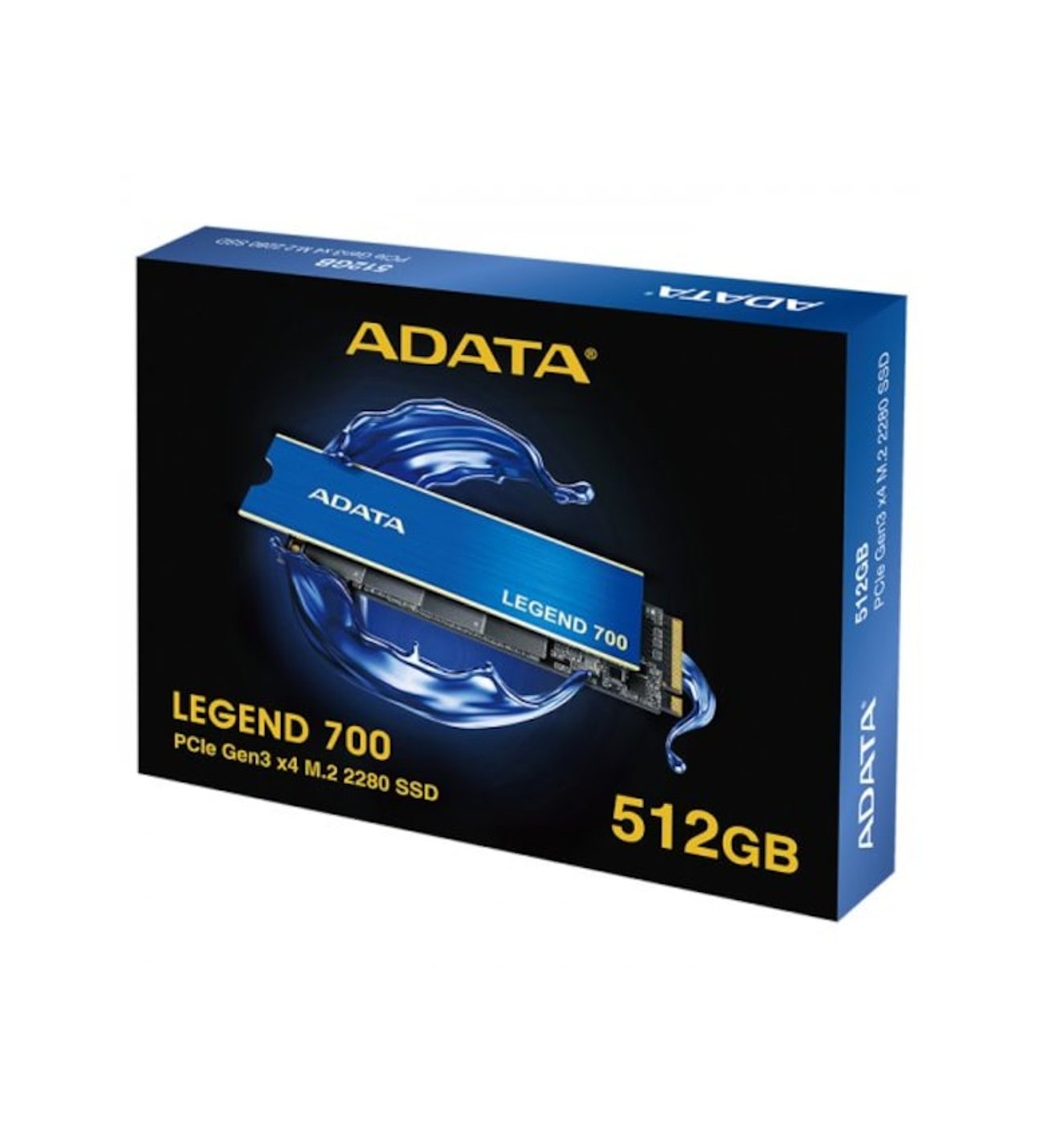 ADATA SSD 512GB LEGEND 700 M.2 PCIe M.2 2280 (ALEG-700-512GB) thumbnail