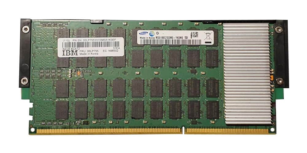 Lenovo IBM 64GB 8GX72 PC3-12800 DDR3-1600MHZ CDIMM FOR POWER8 (00LP755) thumbnail